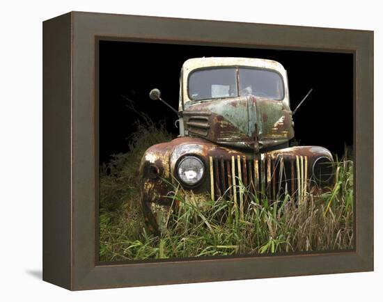 1947 Ford-Larry Hunter-Framed Premier Image Canvas