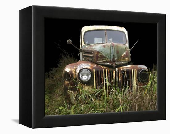 1947 Ford-Larry Hunter-Framed Premier Image Canvas