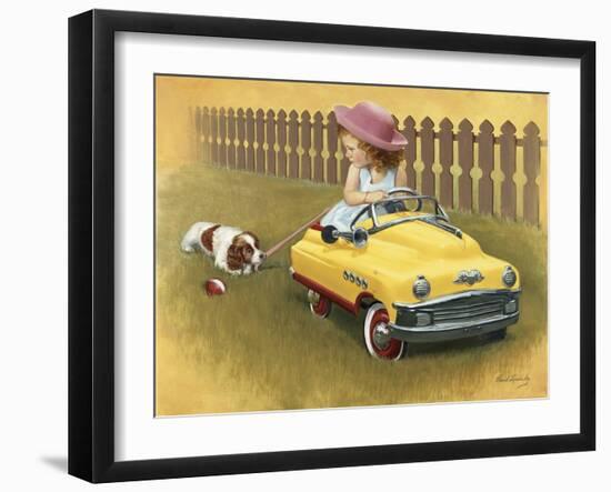 1948 Murray Roadmaster-David Lindsley-Framed Giclee Print