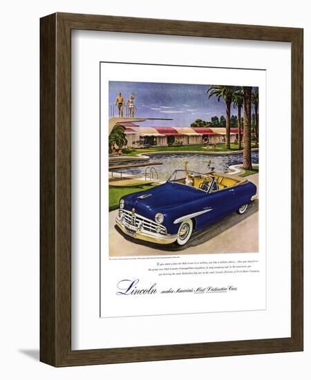 1949 Lincoln Cosmopolitan-null-Framed Premium Giclee Print