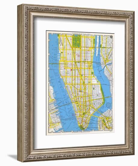 1949, Manhattan, New York, United States-null-Framed Giclee Print