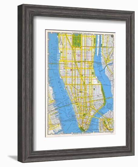 1949, Manhattan, New York, United States-null-Framed Giclee Print