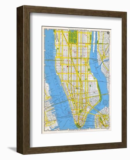 1949, Manhattan, New York, United States-null-Framed Giclee Print