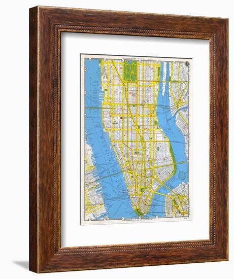 1949, Manhattan, New York, United States-null-Framed Giclee Print