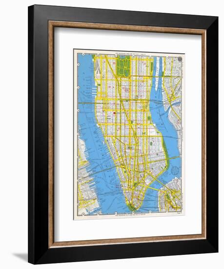 1949, Manhattan, New York, United States-null-Framed Giclee Print