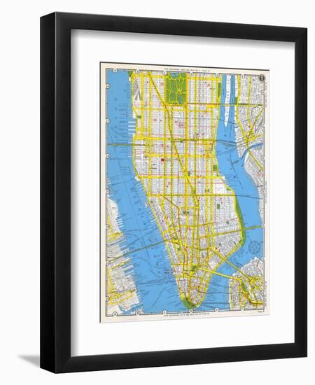 1949, Manhattan, New York, United States-null-Framed Giclee Print