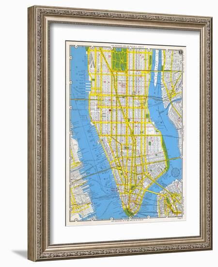 1949, Manhattan, New York, United States-null-Framed Giclee Print