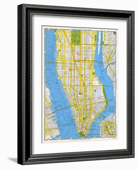 1949, Manhattan, New York, United States-null-Framed Giclee Print