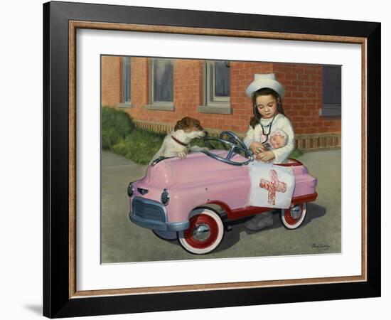 1949 Murray Comet-David Lindsley-Framed Giclee Print