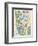 1949, New York Subway Map, New York, United States-null-Framed Giclee Print