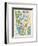 1949, New York Subway Map, New York, United States-null-Framed Giclee Print