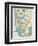 1949, New York Subway Map, New York, United States-null-Framed Giclee Print