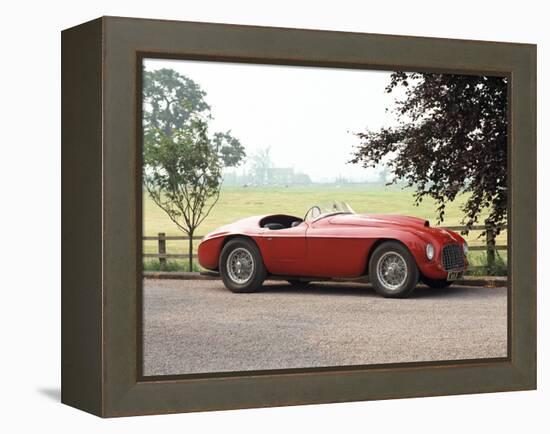 1950 Ferrari 166 Barchetta-null-Framed Premier Image Canvas