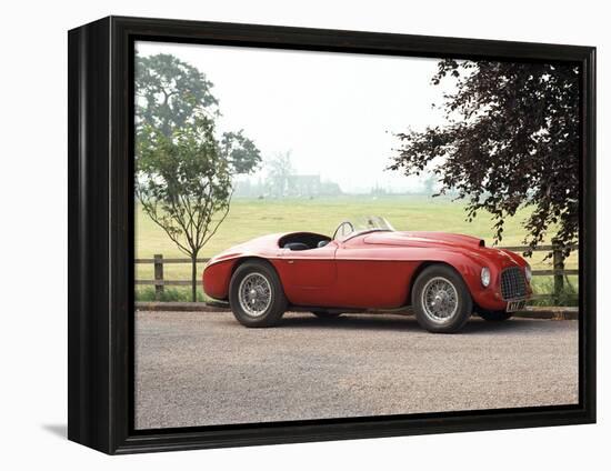 1950 Ferrari 166 Barchetta-null-Framed Premier Image Canvas