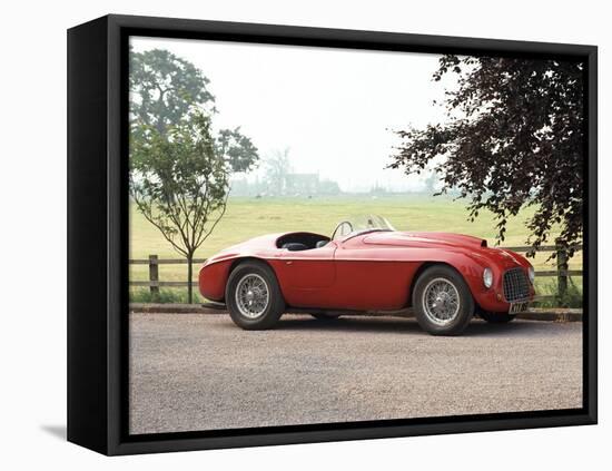 1950 Ferrari 166 Barchetta-null-Framed Premier Image Canvas