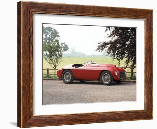 1950 Ferrari 166 Barchetta-null-Framed Premium Photographic Print