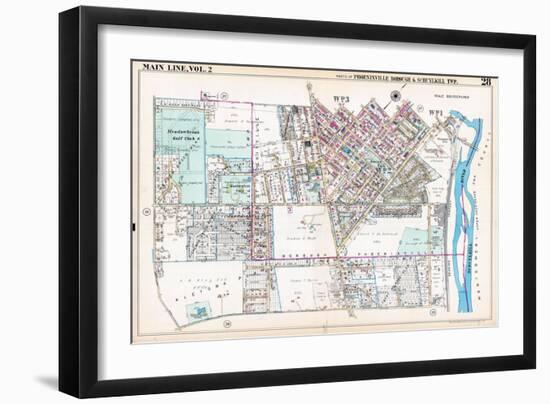 1950, Phoenixville 2, Pennsylvania, United States-null-Framed Giclee Print