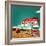 1950's Motel Signage in USA-Salvatore Elia-Framed Photographic Print