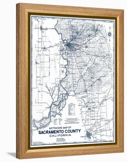 1950, Sacramento County 1950c, California, United States-null-Framed Premier Image Canvas