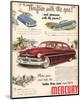 1950Mercury-Thriftier With Gas-null-Mounted Premium Giclee Print