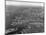 1950s Aerial View of Manhattan Island on Left Is Hudson River on Right Is East River and Brooklyn-null-Mounted Photographic Print