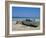 1950s American Car on the Beach, Goanabo, Cuba, Caribbean Sea, Central America-Bruno Morandi-Framed Photographic Print