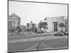 1950s Brooklyn Public Library Borough NYC as Seen from the Grand Army Plaza-null-Mounted Photographic Print