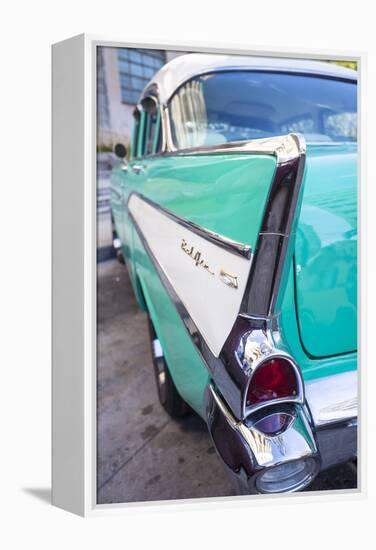 1950s Chevrolet Bel Air, Havana, Cuba-Jon Arnold-Framed Premier Image Canvas