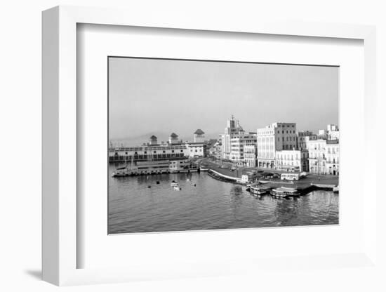 1950s Harbor Waterfront Havana Cuba-null-Framed Photographic Print