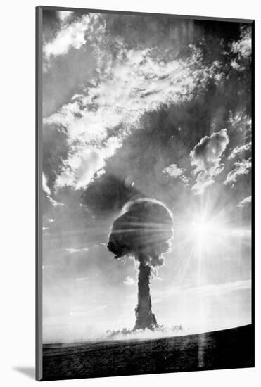 1950s Soviet Atom Bomb Test at Semipalatinsk-null-Mounted Photographic Print