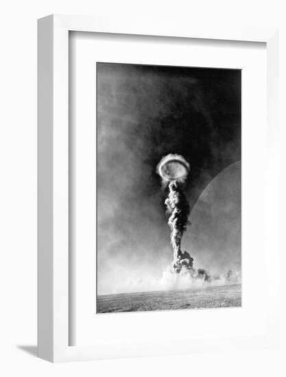 1950s Soviet Atom Bomb Test-null-Framed Photographic Print