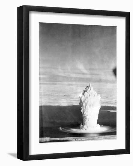 1950s Soviet Nuclear Torpedo Test at Novaya Zemlya-null-Framed Photographic Print
