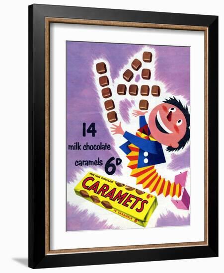 1950s UK Fry's Magazine Advertisement-null-Framed Giclee Print