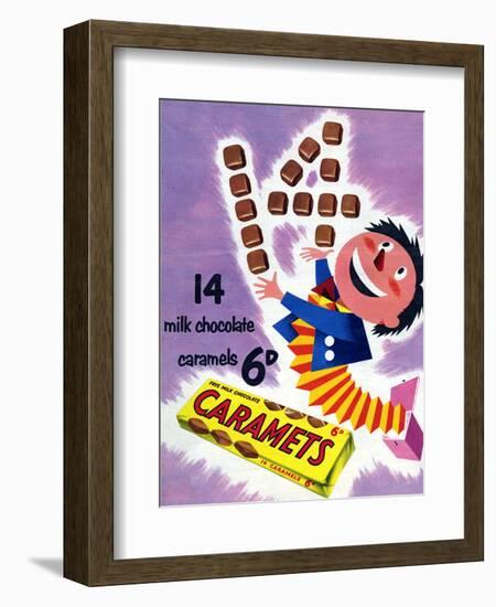 1950s UK Fry's Magazine Advertisement-null-Framed Giclee Print