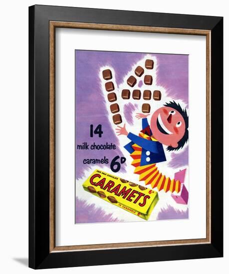 1950s UK Fry's Magazine Advertisement-null-Framed Giclee Print