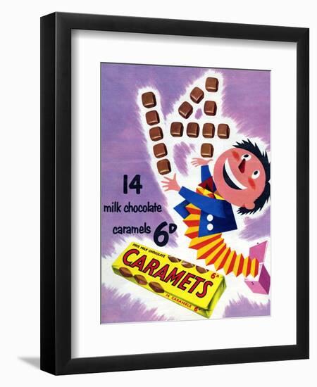 1950s UK Fry's Magazine Advertisement-null-Framed Giclee Print