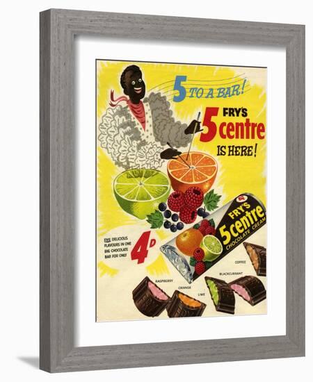 1950s UK Fry's Magazine Advertisement-null-Framed Giclee Print