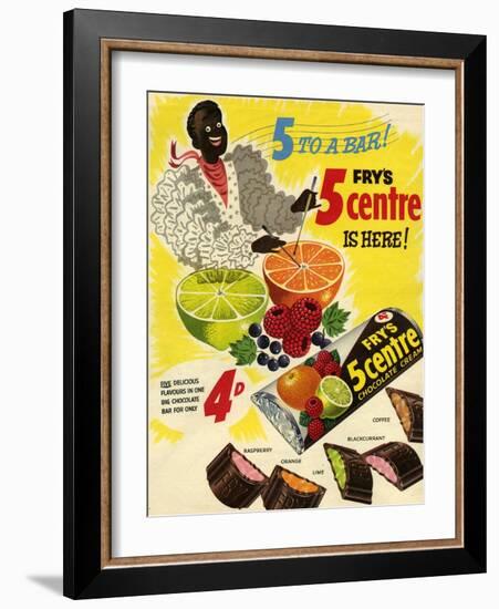 1950s UK Fry's Magazine Advertisement-null-Framed Giclee Print