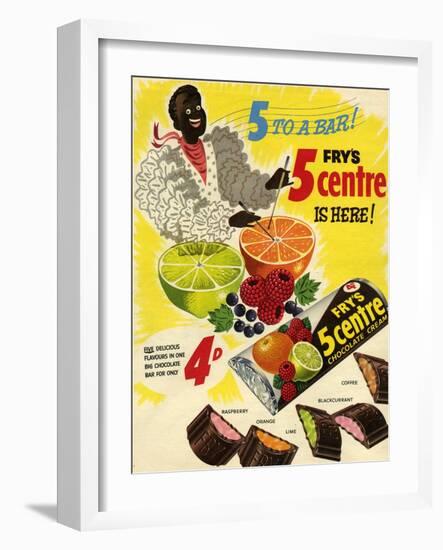 1950s UK Fry's Magazine Advertisement-null-Framed Giclee Print