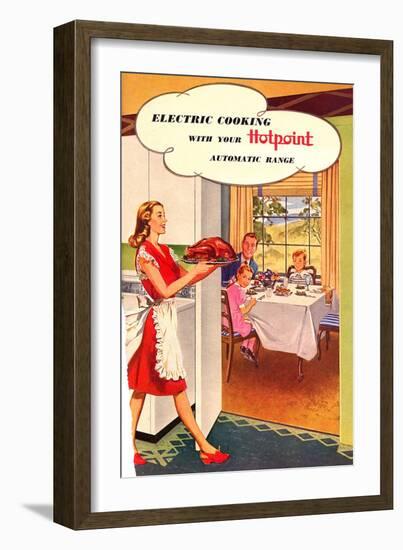 1950s UK Hotpoint Magazine Advertisement-null-Framed Giclee Print