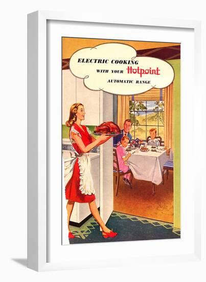 1950s UK Hotpoint Magazine Advertisement-null-Framed Giclee Print