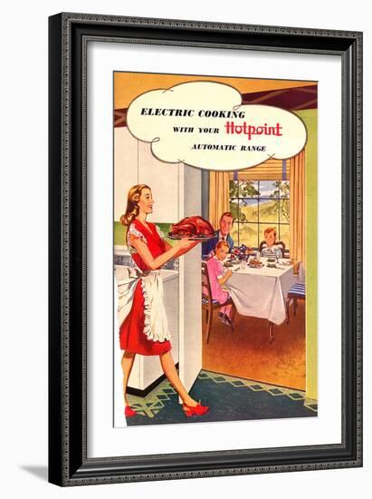 1950s UK Hotpoint Magazine Advertisement-null-Framed Giclee Print