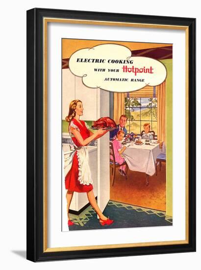 1950s UK Hotpoint Magazine Advertisement-null-Framed Giclee Print