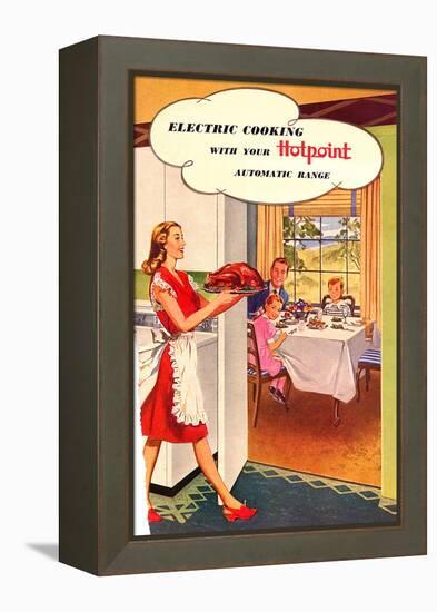 1950s UK Hotpoint Magazine Advertisement-null-Framed Premier Image Canvas