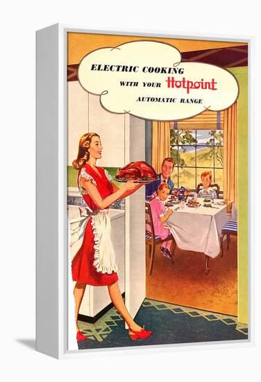 1950s UK Hotpoint Magazine Advertisement-null-Framed Premier Image Canvas