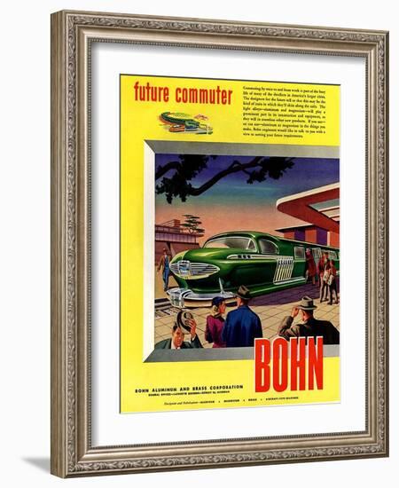 1950s USA Bohn Magazine Advertisement-null-Framed Giclee Print