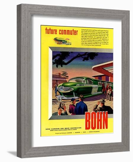 1950s USA Bohn Magazine Advertisement-null-Framed Giclee Print