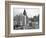 1950s View Washington Square North with Arch Fifth Avenue Buildings Number 1 and 2-null-Framed Photographic Print