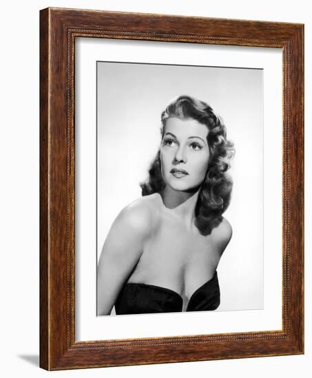 1952: Promotional portrait of American actor Rita Hayworth (1918 - 1987)-null-Framed Photo