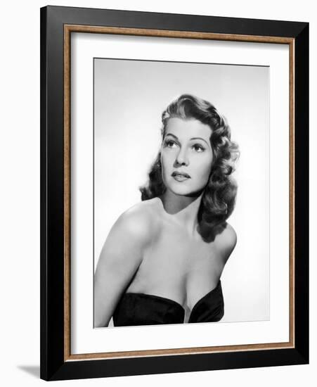 1952: Promotional portrait of American actor Rita Hayworth (1918 - 1987)-null-Framed Photo